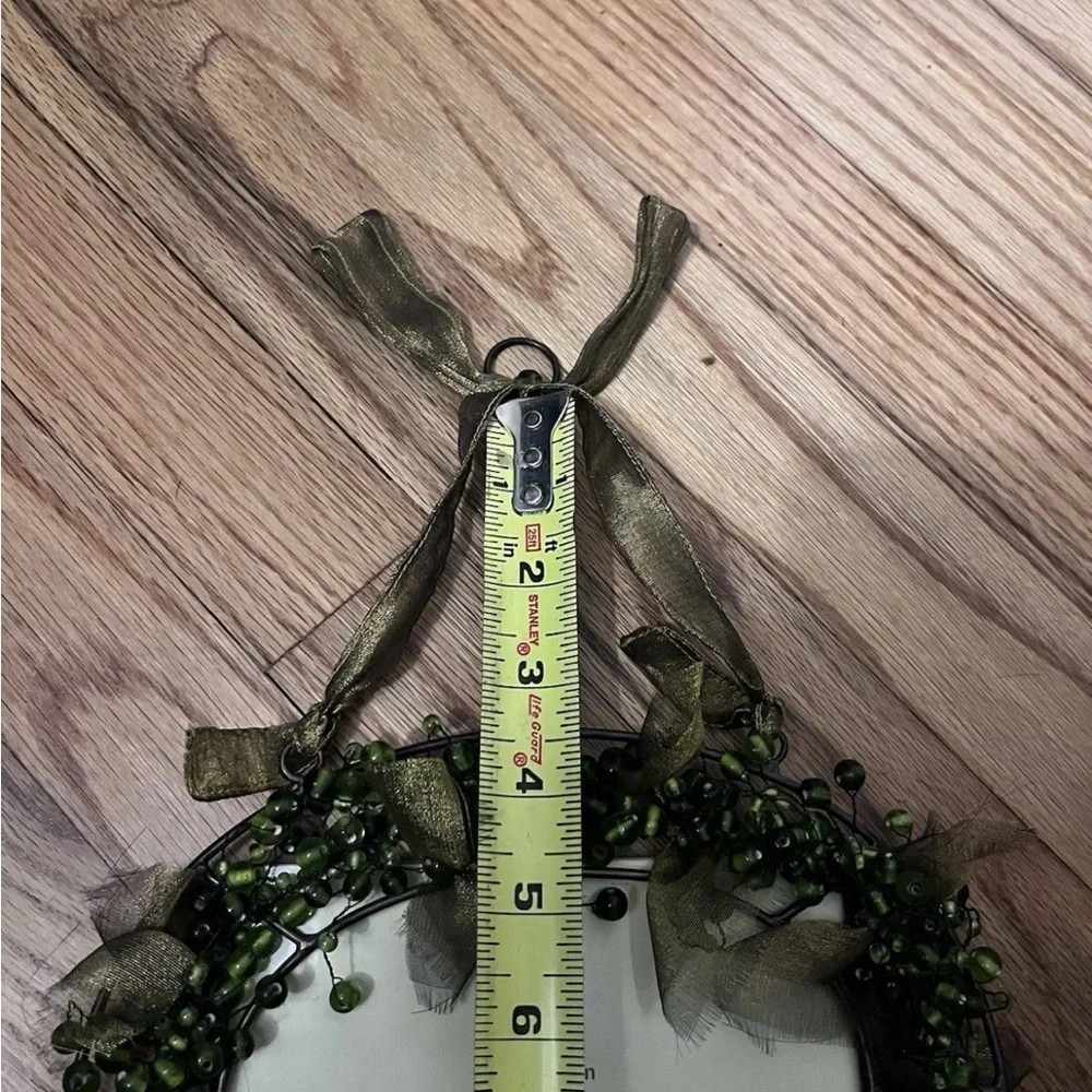 Pier 1 Green and Gold Decorative Picture Frame